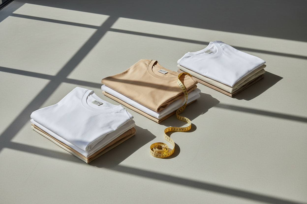 Guide des tailles MR / FORM — trouver sa coupe oversize